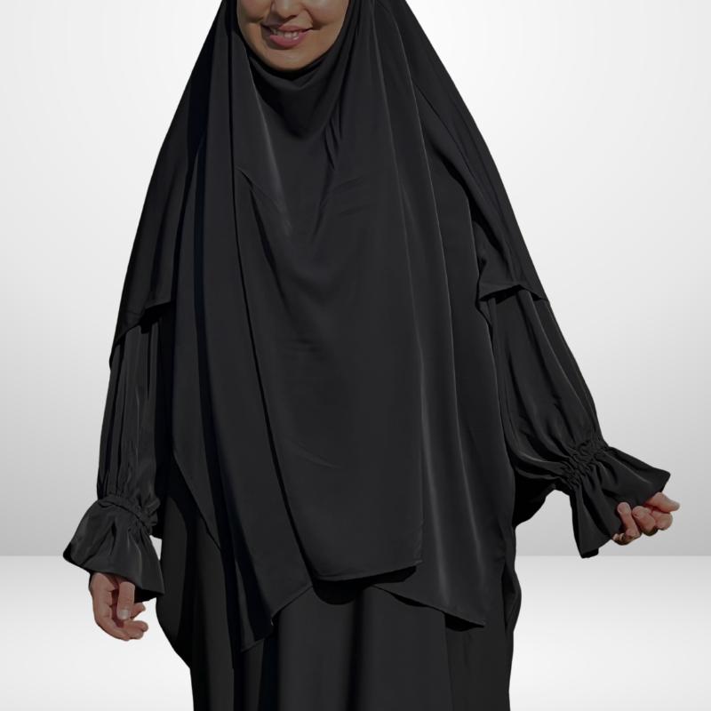 Abaya saoudienne en soie de Médine
