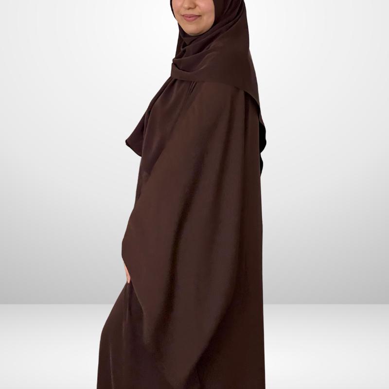 Abaya Nia marron