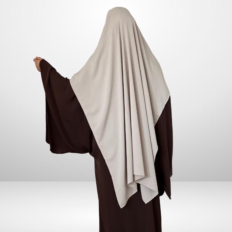 Abaya Nia marron clair